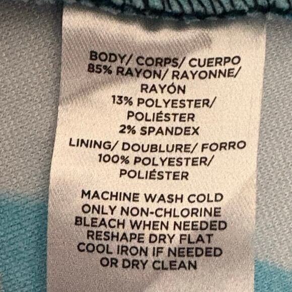 Ann Taylor Factory Tropical Print Sundress Multicolor Fit & Flare Size 2 - Picture 6 of 6